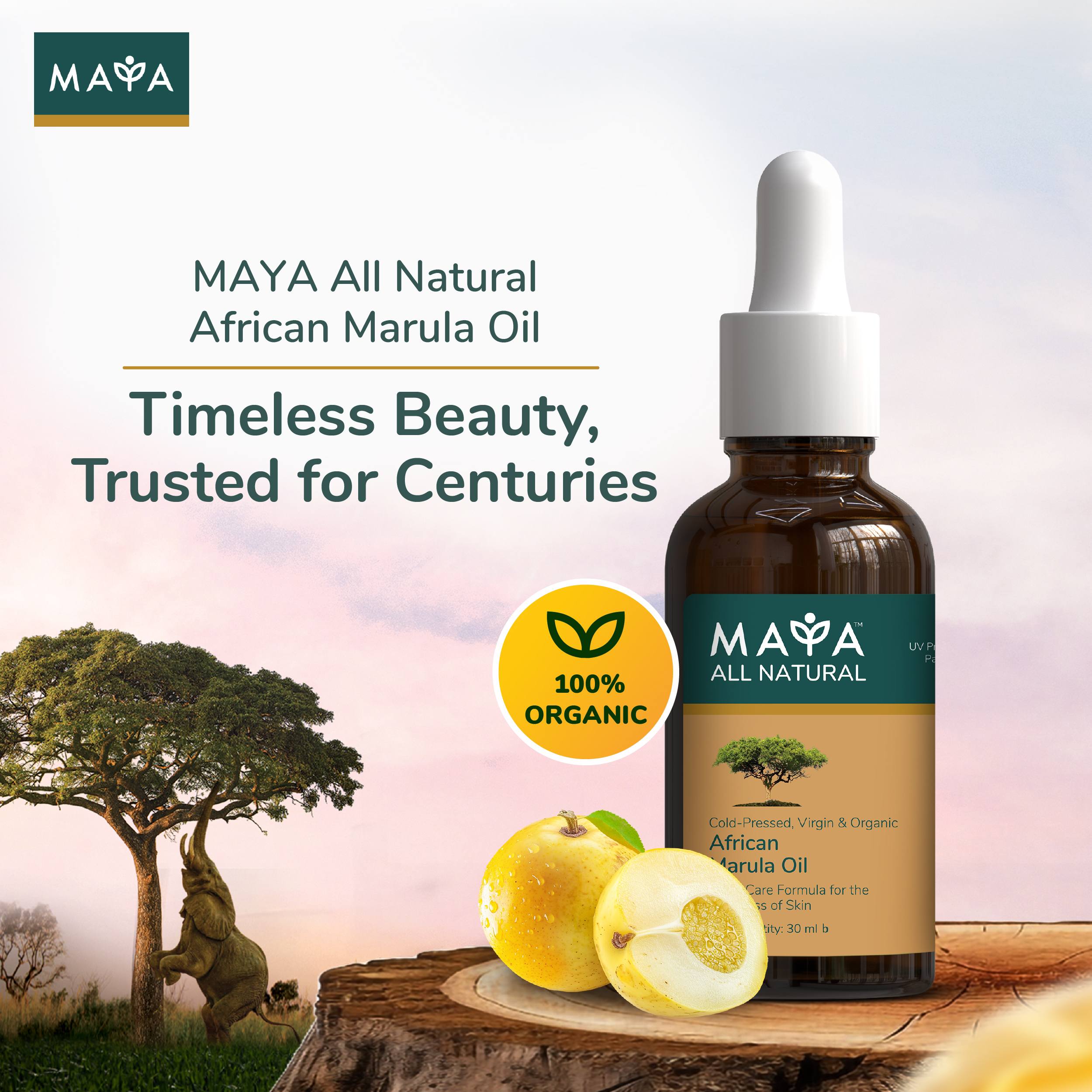 MAYA True Herbs African Marula Oil--1