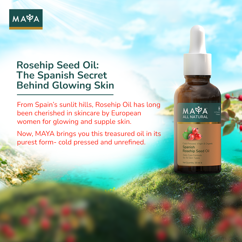 MAYA All Natural Spanish Rosehip Seed Oil--5
