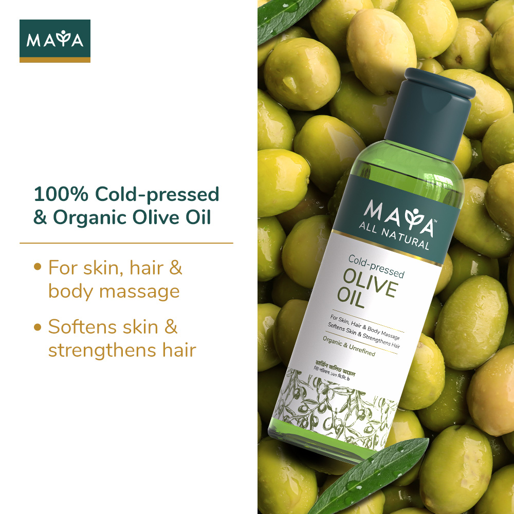 MAYA All Natural Cold-pressed Olive Oil--2
