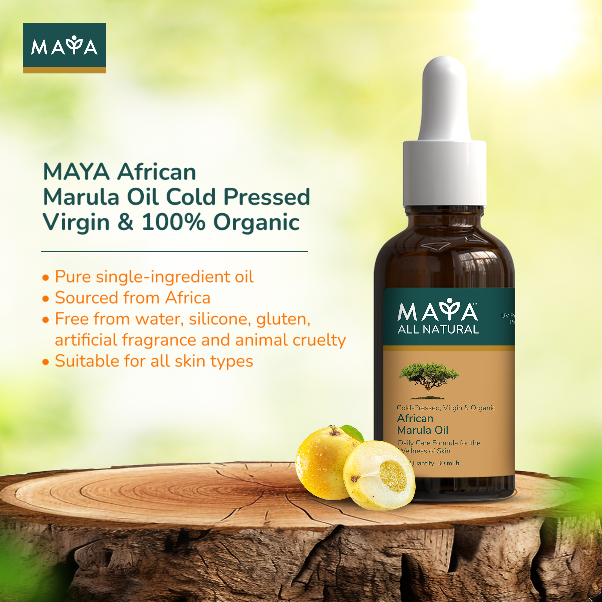 MAYA True Herbs African Marula Oil--2