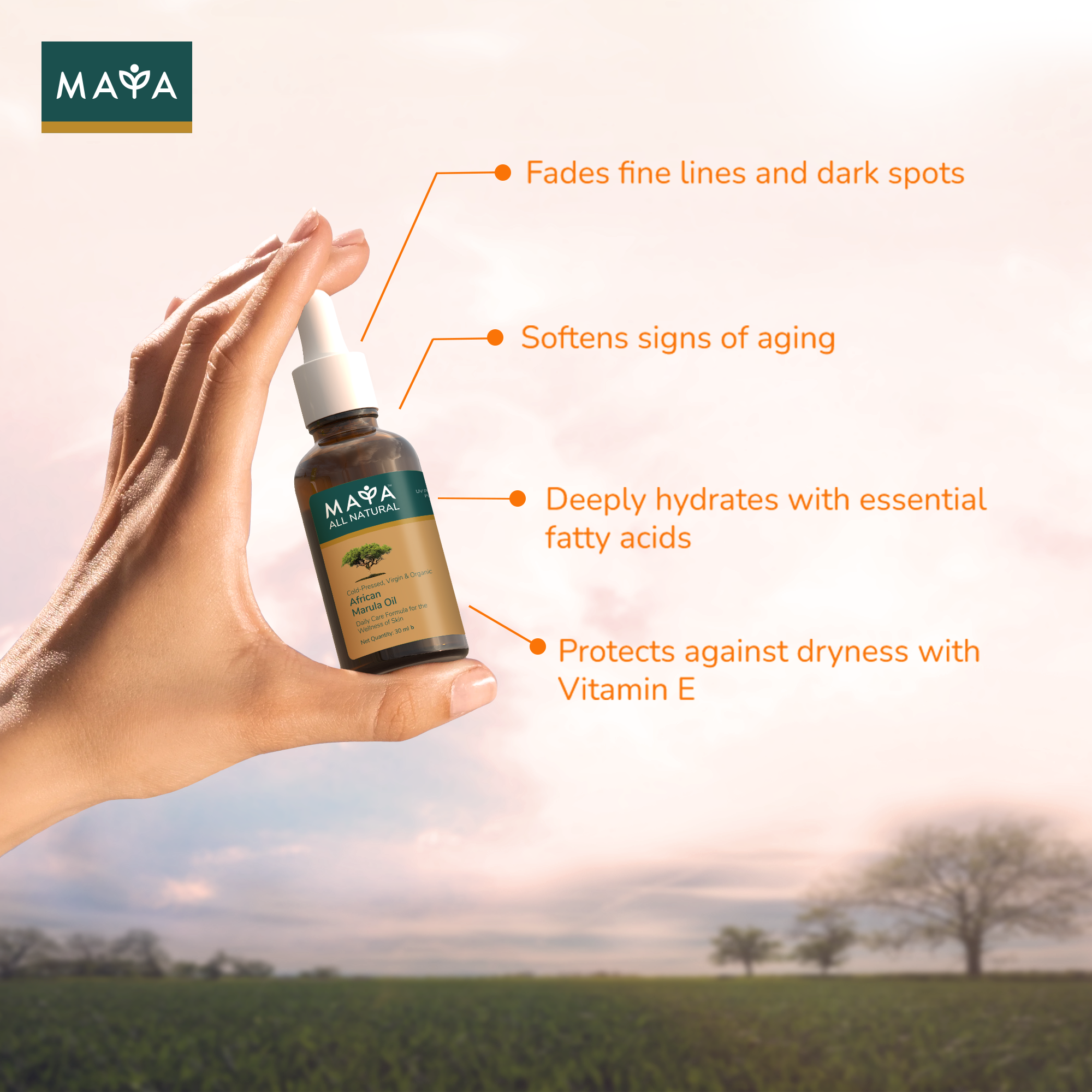 MAYA True Herbs African Marula Oil--5