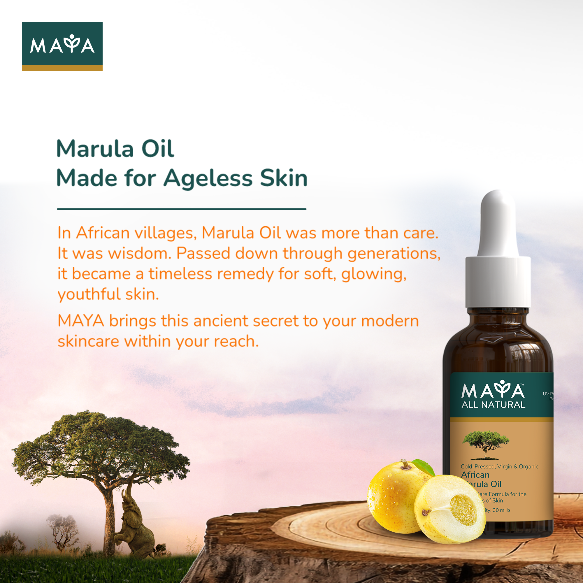 MAYA True Herbs African Marula Oil--6