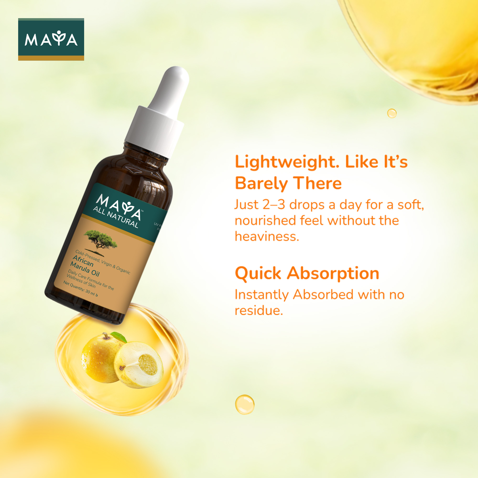 MAYA True Herbs African Marula Oil--7