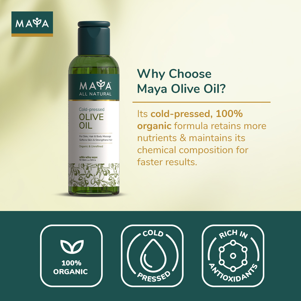 MAYA All Natural Cold-pressed Olive Oil--5
