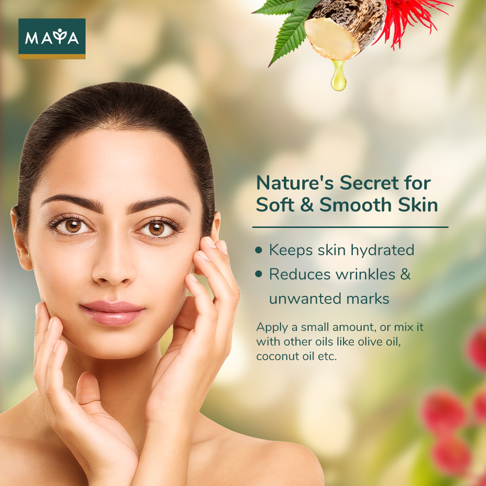 MAYA All Natural Cold-pressed Castor Oil--2