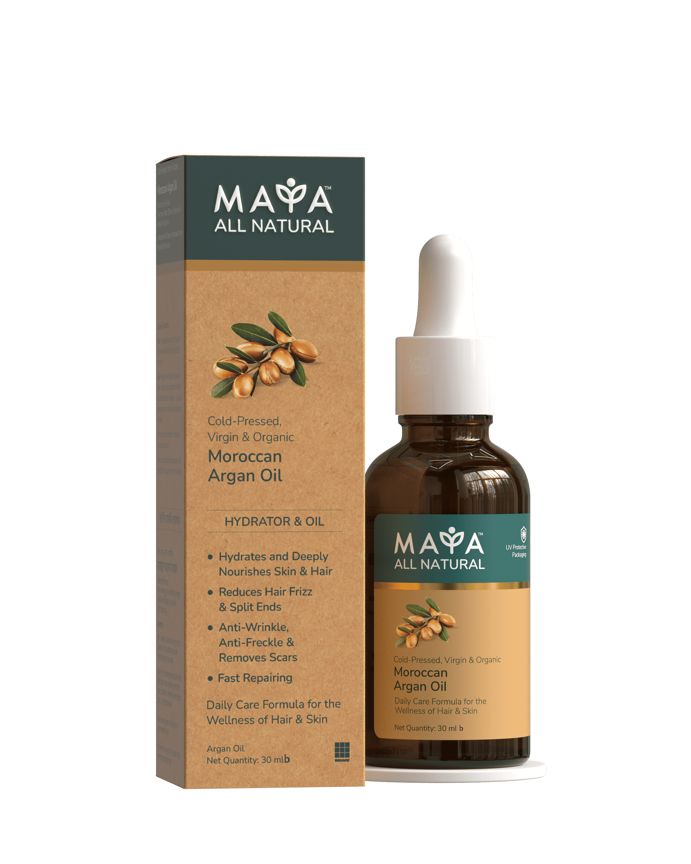MAYA All Natural Moroccan Argan Oil