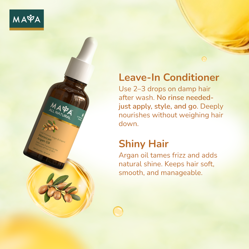 MAYA All Natural Moroccan Argan Oil--6