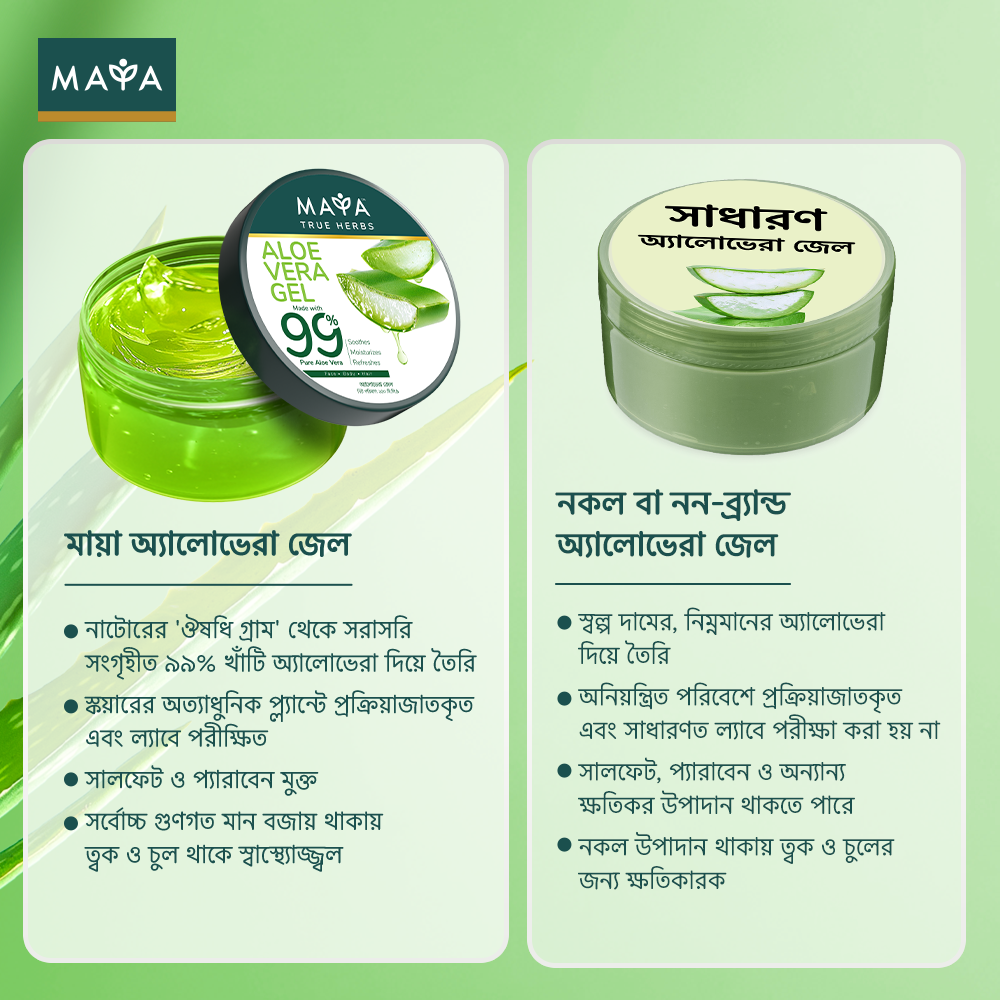 MAYA True Herbs Aloe Vera Gel--4