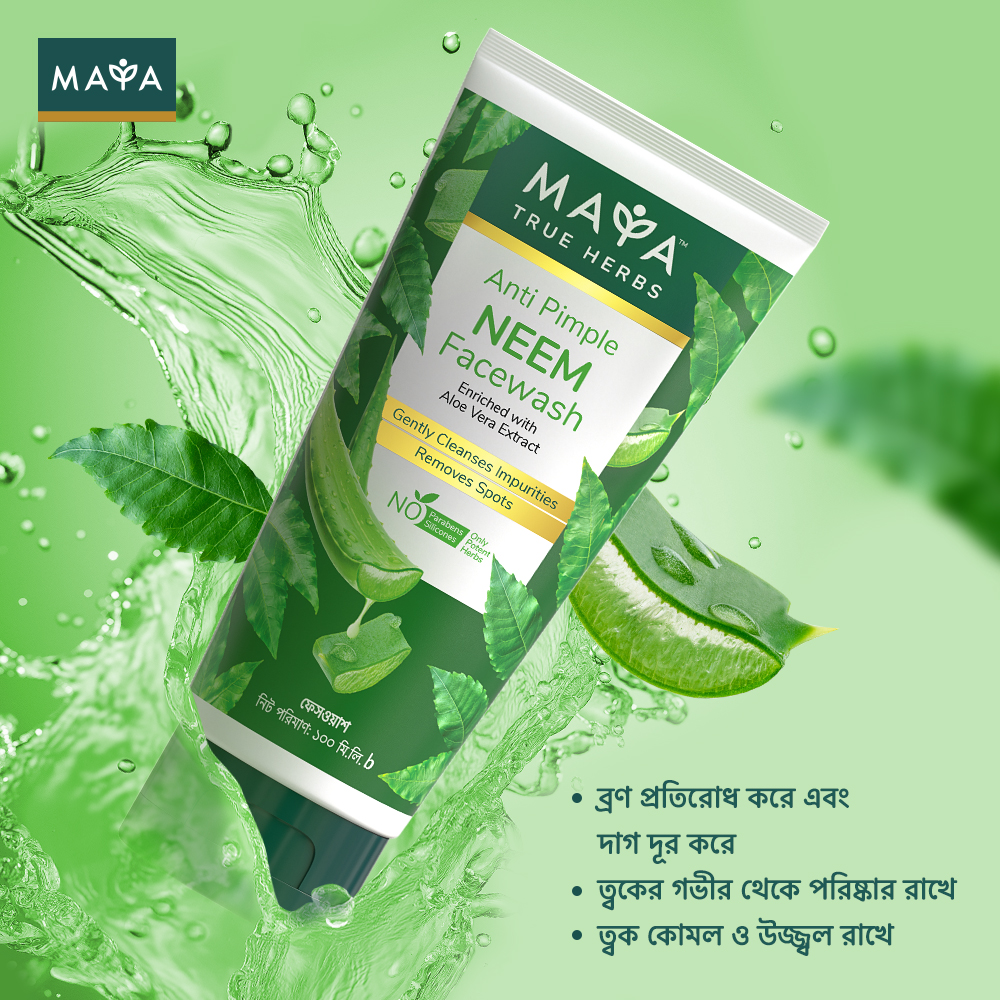 MAYA Anti- Pimple Neem Facewash--1